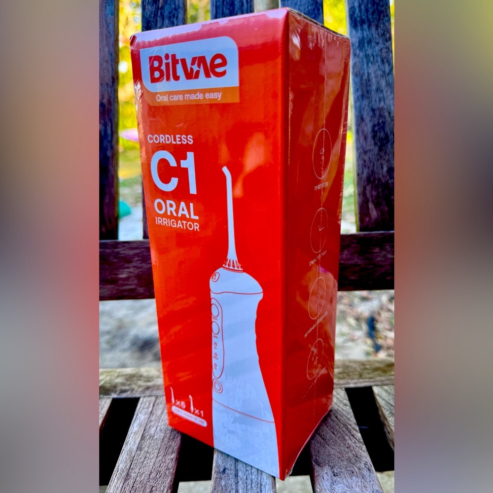 Bitvae C1 Cordless Oral Irrigator Water Flosser New/Sealed Fast Shipping